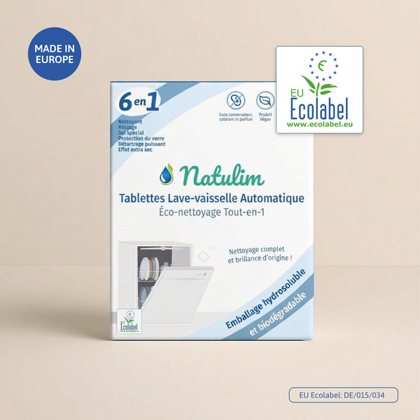 Tablettes Lave-Vaisselle Écologique 6-en-1