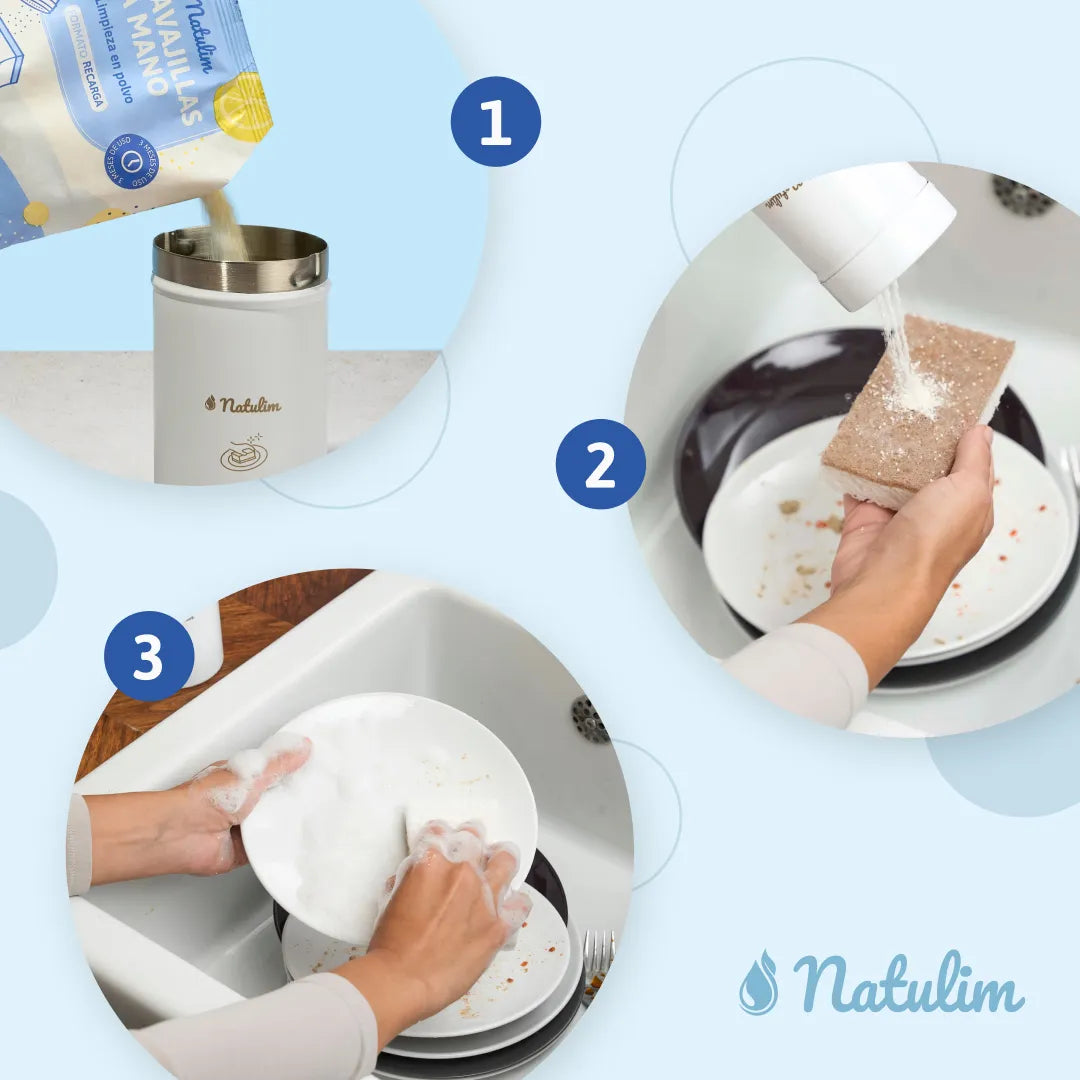 Pot en acier inoxydable - Lavage à la main - Natulim FR