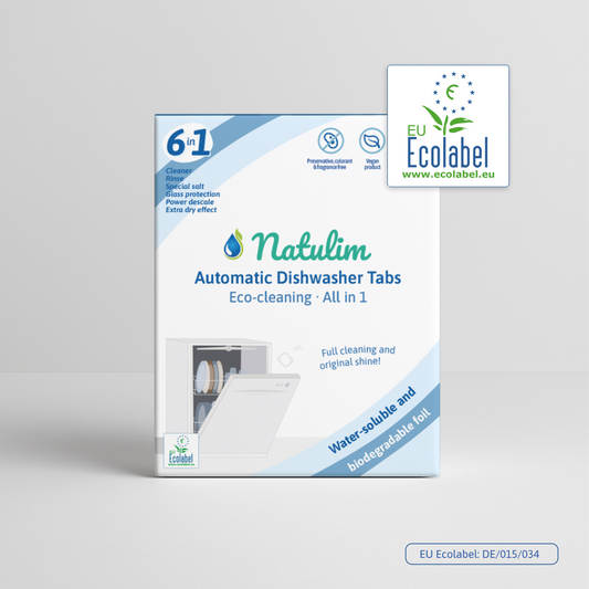 Tablettes Lave-Vaisselle Écologique 6-en-1 - 60 Pastilles