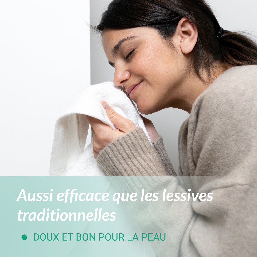 Éco-Feuilles de Lessive - 40 Lavages - Natulim FR