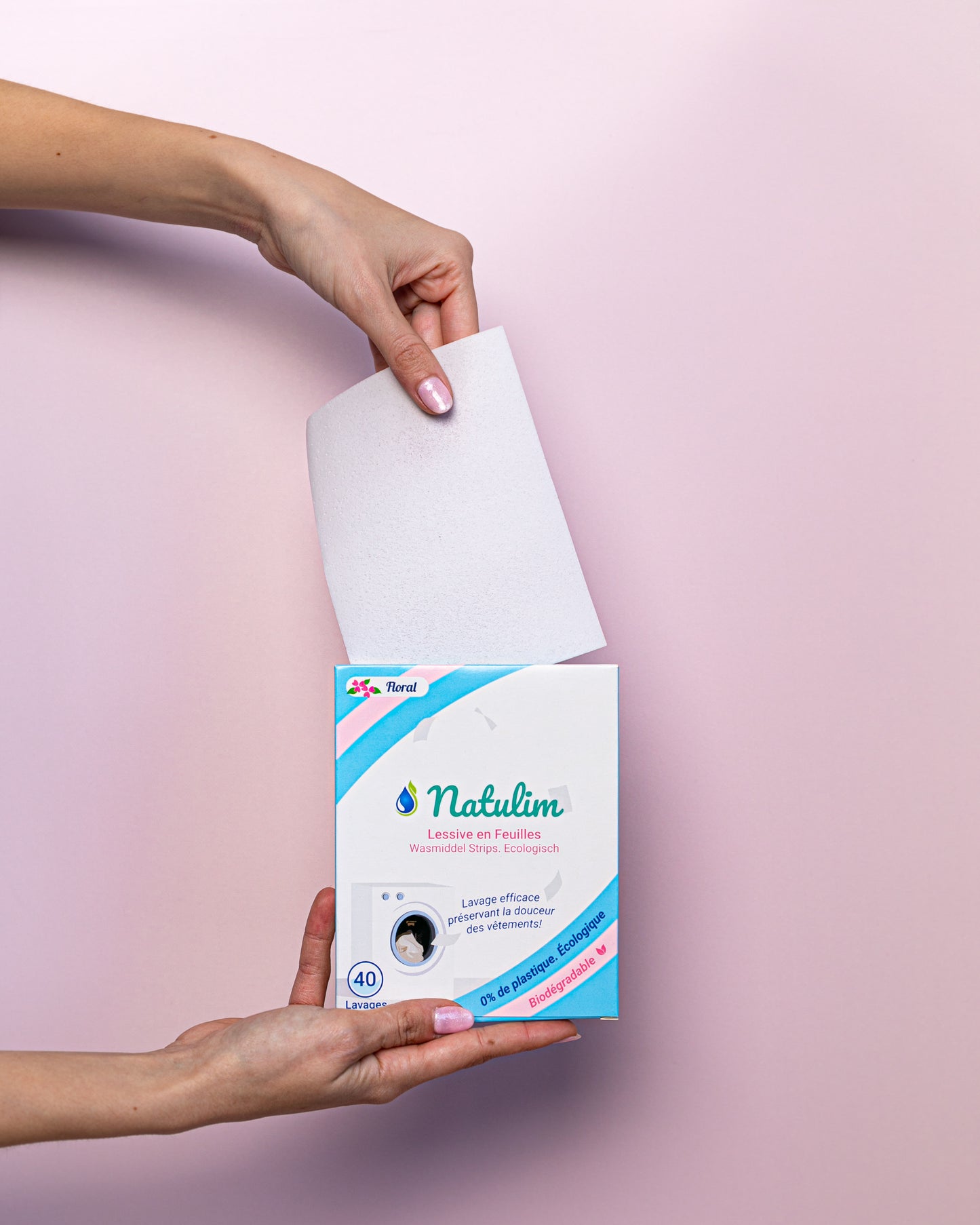 Éco-Feuilles de Lessive - 40 Lavages - Natulim FR