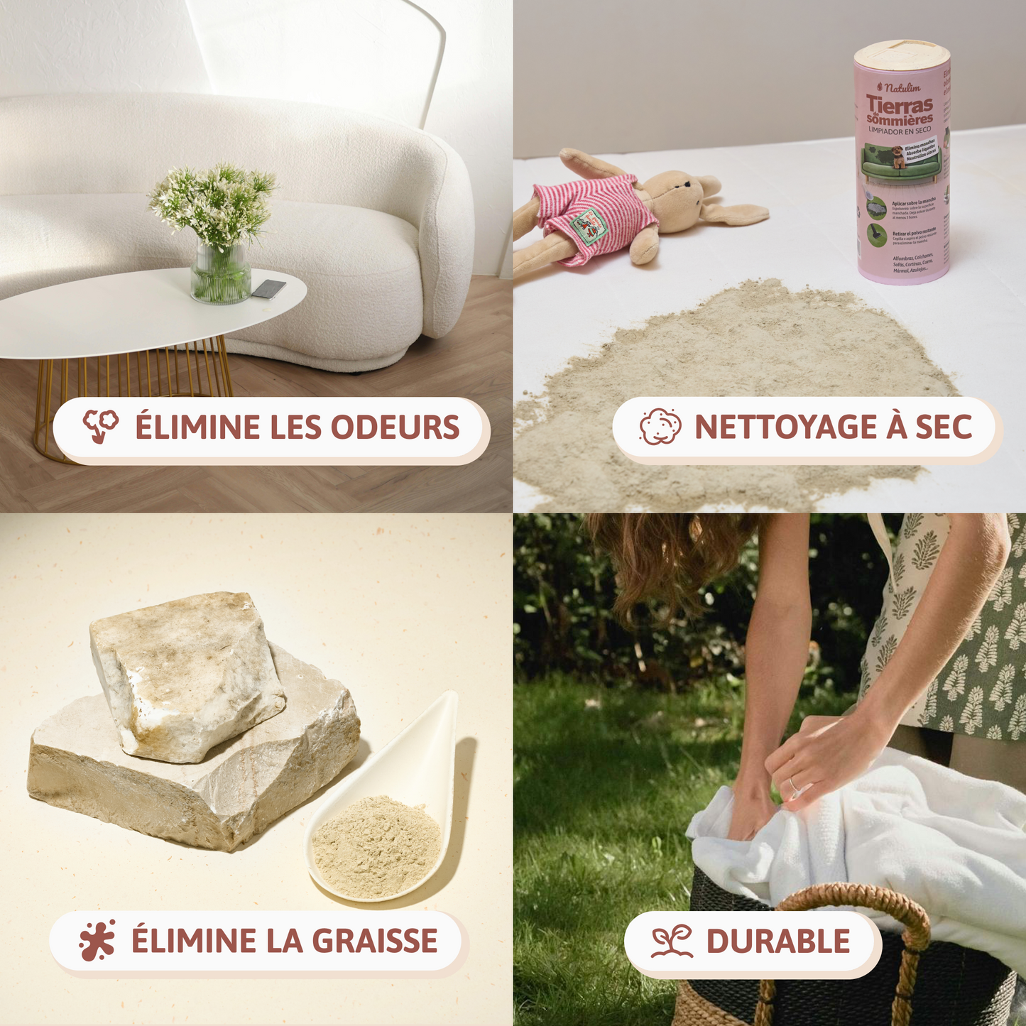 Terres de Sommières - Nettoyant à sec - Natulim FR