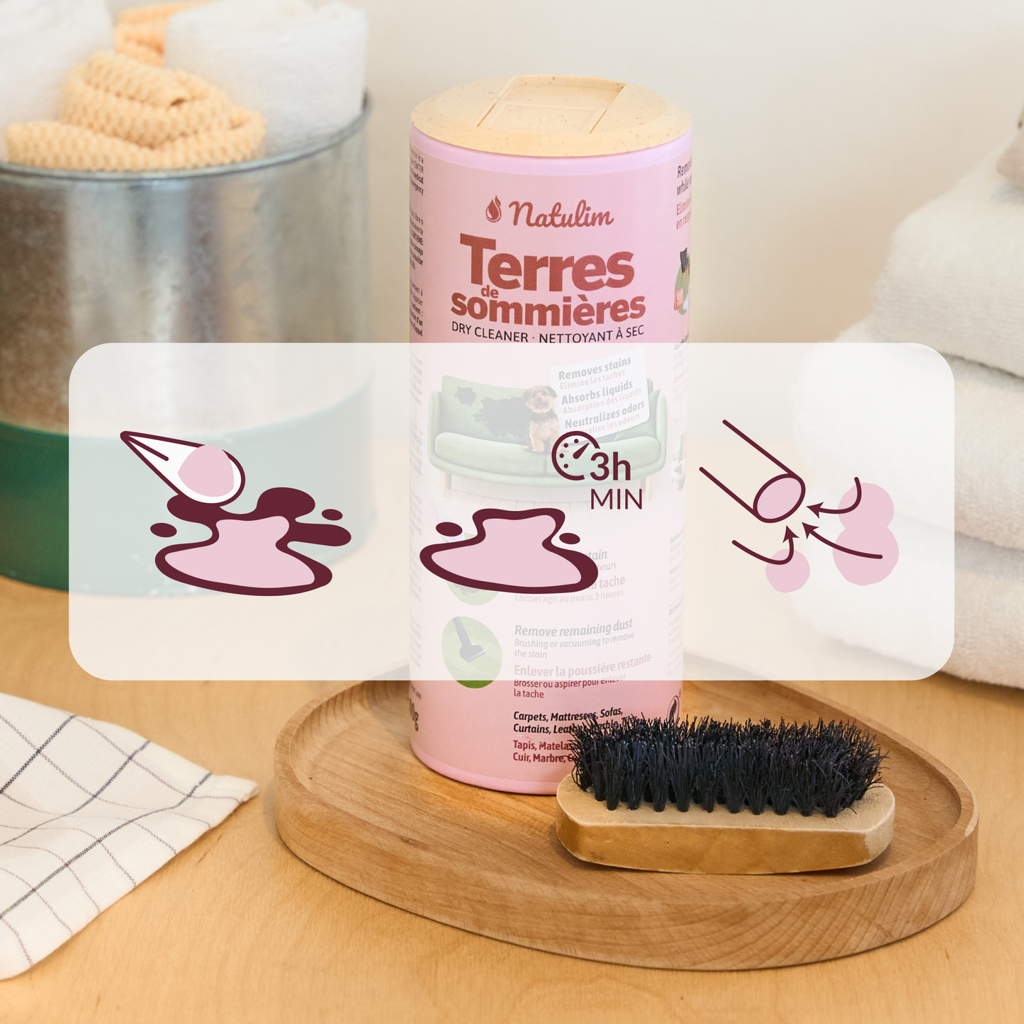 Terres de Sommières - Nettoyant à sec - Natulim FR