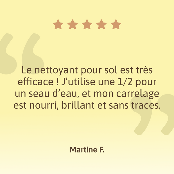 Nettoyant Sols en Feuilles - 30 Doses - Natulim FR