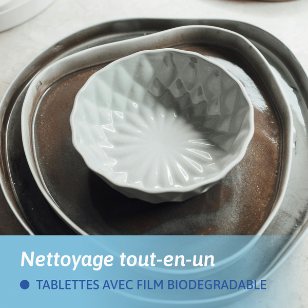 Tablettes Lave-Vaisselle Écologique 6-en-1 - 60 Pastilles - Natulim FR