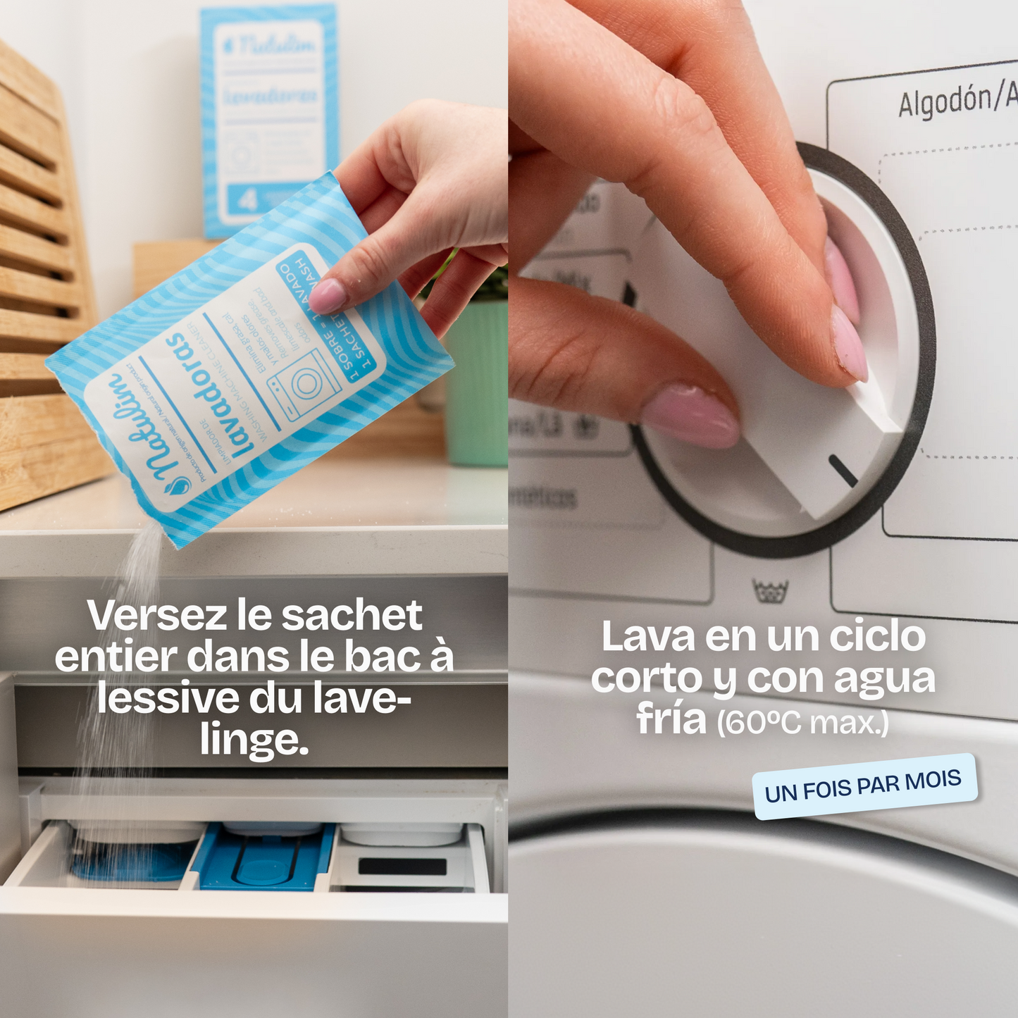 Nettoyant Lave-Linge Natulim – 4 mois d'entretien