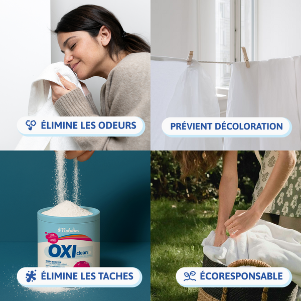 Oxi Clean - Booster de lavage - Natulim FR