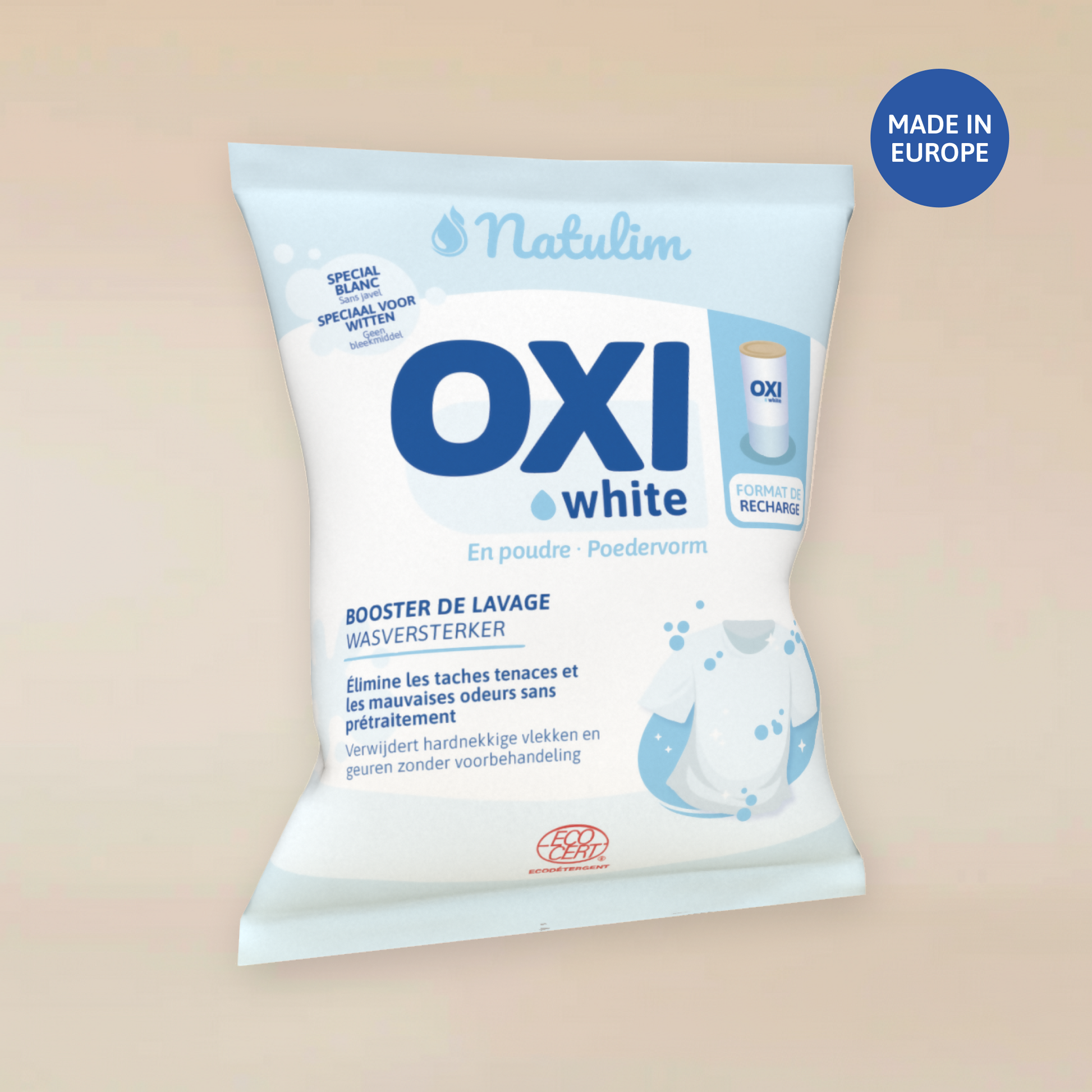 Refill Oxi White - Booster de Lavage Blanchissant - Natulim FR