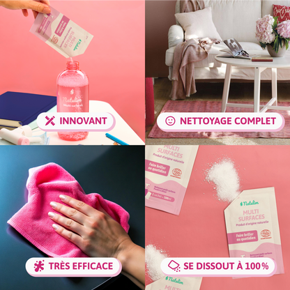 Sachets Recharges Multi-surfaces - Natulim FR