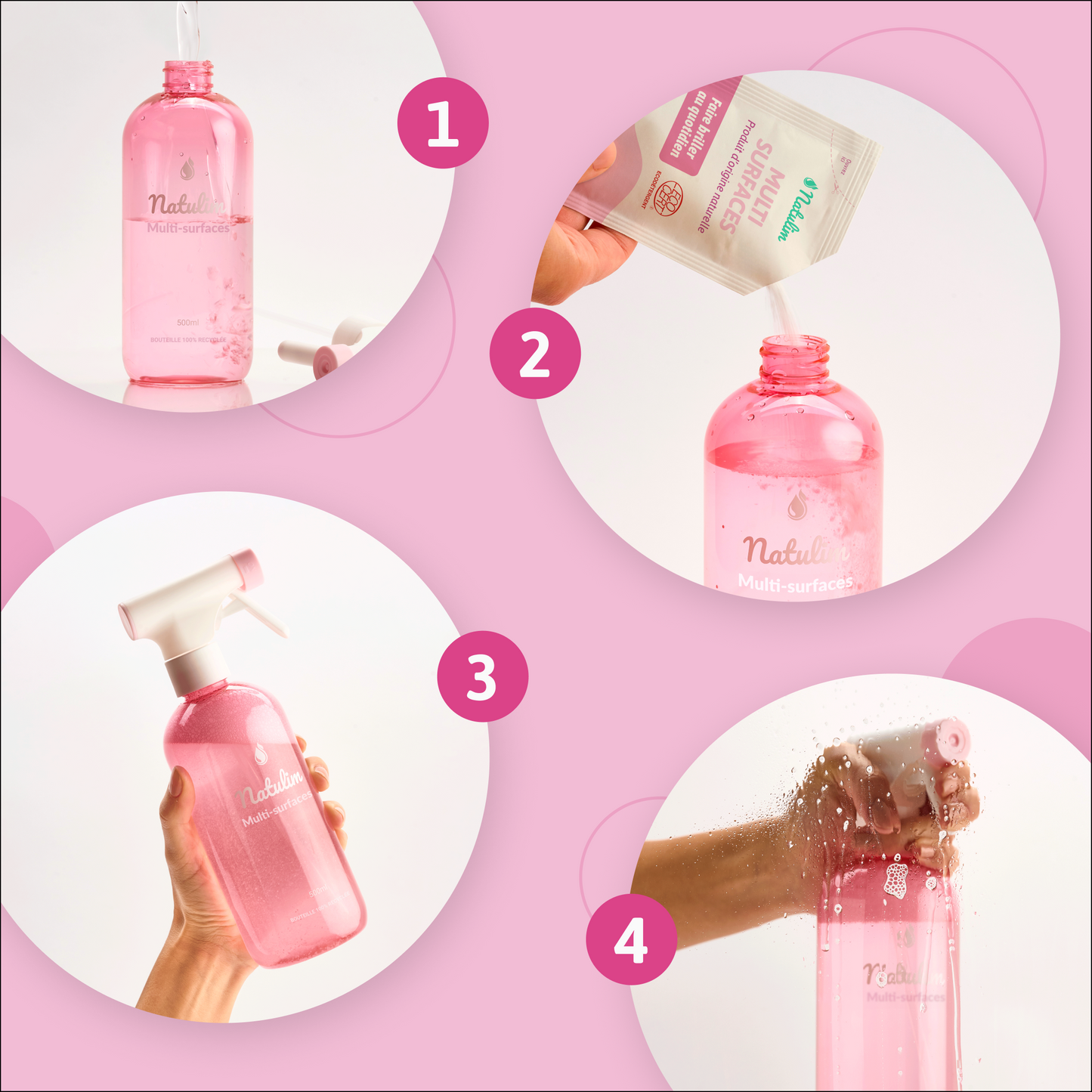 Sachets Recharges Multi-surfaces