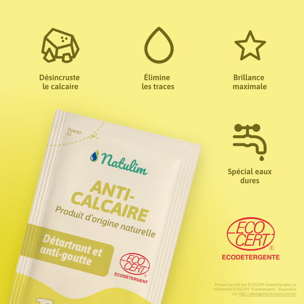 Sachets Recharges Anti-calcaire