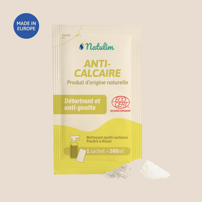 Sachets Recharges Anti-calcaire
